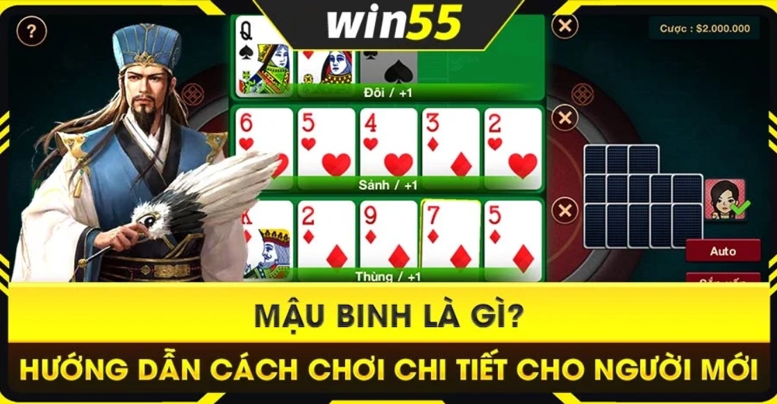 Tổng quan về các luật chơi Game Mậu Binh Online Win55